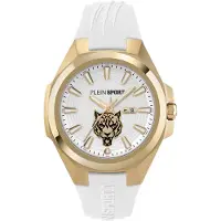 Plein sport Analoog horloge 'TIGERMASTER' goud / wit