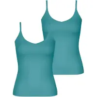 Sloggi Top ' ZERO Feel 2.0 Spaghetti Top ' turquoise