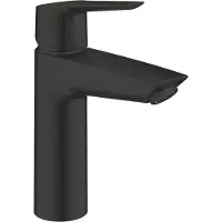 GROHE Start M-Size Wastafelmengkraan - Push Open Waste - Waterbesparend - Matte Black