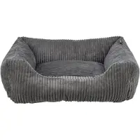 Trixie hondenmand jonna vital ribstof donkergrijs 80x60 cm
