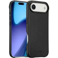 Accezz MagSafe Leather Backcover voor de Apple iPhone Air - Onyx Black
