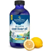 Nordic Naturals Nordic Arctic Cod Liver Oil Citroen 237 ml Olie