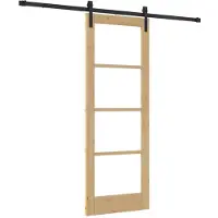 vidaXL Schuifdeur ORKDAL Naturel 73,5 x 198,5 cm