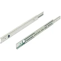 Hettich Kogelgeleider Ka 270/450 - Staal - Bruine Epoxycoating - 35cm
