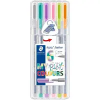 Staedtler Triplus Fineliner Pastel 6-pack