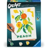 Ravensburger - CreArt - Peach - Schilderen op Nummer