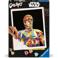 Ravensburger CreArt Star Wars C-3PO - Schilderen op Nummer