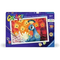 Ravensburger - CreArt - Proud Peacock - Schilderen op Nummer