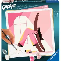Ravensburger - Yoga Art - CreArt - Schilderen op nummer voor volwassenen