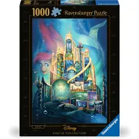 Ravensburger puzzel Disney Castles: Ariel 1000 stukjes