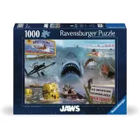 Ravensburger puzzel Jaws - legpuzzel 1000 stukjes film.