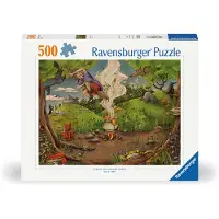 Ravensburger puzzel Bij de bosheks - Legpuzzel - 500 stukjes