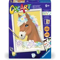 Ravensburger CreArt Horse with Flowers Hobbypakket