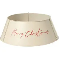Beliani IMATRA - Kerstboomrok - Beige - IJzer