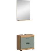 Ebuy24 Scout badkamer S22 salvie decor, eiken decor.