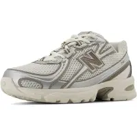 New Balance Sneakers laag '740' bruin / zilver / offwhite
