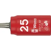 Wera 8767 A VDE HF 05005923001 Torx Dopsleutelinzetstuk Houderfunctie 1/4 T 25 1/4
