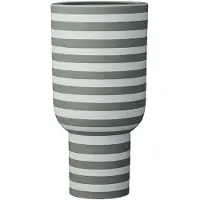 AYTM Varia vaas, groen, Ø 15 cm, hoogte 30 keramiek, groen, Keramiek, Design