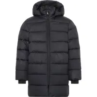 Didriksons Steppjacke - Scoria K Parka - Schwarz - - 140 - Daunenjacken