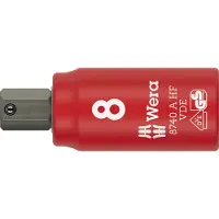 Wera 8740 A VDE HF 05005904001 Inbus Dopsleutelinzetstuk Houderfunctie 7 mm 8 mm