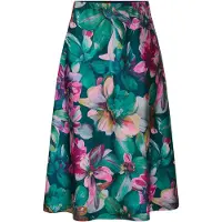 Goldner Rok mosterd / petrol / smaragd / pink