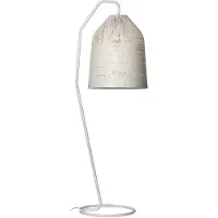 Karman Black Out buiten-vloerlamp hoogte 180cm wit