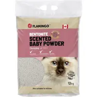 Flamingo Bentoniet Kattenbakvulling Met Talk 12kg