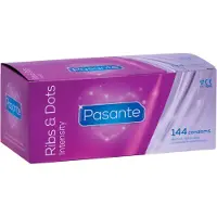 Pasante Ribs & Dots Intensity Condooms - 144 stuks