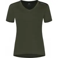 Rogelli Sportshirt Dames Korte Mouwen - Hardloopshirt - Groen - Maat XXL