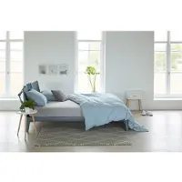 Beddinghouse Jersey - Topper Hoeslaken - 100x200/220 - Licht grijs