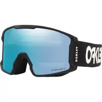Oakley - Skibrillen - Line Miner L Factory Pilot Black Prizm Sapphire voor Unisex van Siliconen - Zwart