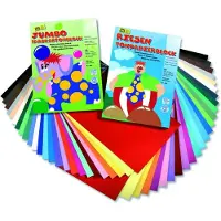 Folia reuze gekleurd papier-blok, (B)240 x (H)340 mm, 130 g/m2