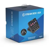 Elgato Stream Deck + XLR Aansluiting - Audiomixer - Touch LCD - PC - Mac - 3.5 jack - Zwart