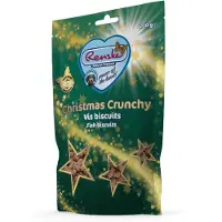Renske Hondensnack Gezonde Beloning Hond Kerst Crunchy Zalm & Witvis & Forel 200 Gr