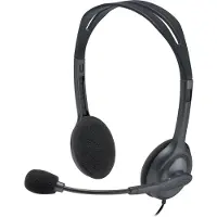 Logitech 981-000612, Kabel, Geschikt voor kantoor/callcenter, 20 - 20000 Hz, 73,2 g, Hoofdtelefoon met microfoon, Zwart