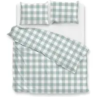 Zohome Zo Home Dekbedovertrek Katoen Quattro di Lino - mint green 260x200/220cm