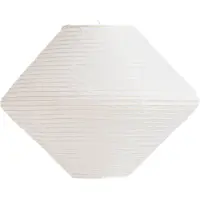 HAY kap Diamond, Ø 50 cm, wit, papier/bamboe Diamond, wit / opaal, Woon-/ Eetkamer, Papier, Scandinavisch