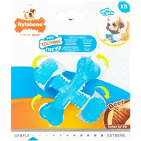 Nylabone flexi voor honden puppy teething x bone beef tot 7 kg