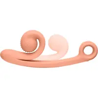 SVibe Snail Vibe Curve Duo Vibrator - Peachy Pink - Roze