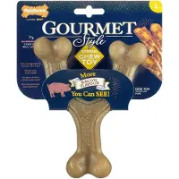 Nylabone Gourmet Hondenkluifspeeltje Met Baconsmaak