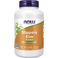 Now Slippery Elm Poeder 113 g | Poeder van de bast van de gladde iep met vezels en slijmstoffen (113 Gram)