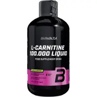 BiotechUSA L-carnitine 100.000 vloeibaar (Appel) - aminozuur, acetyl-l-carnitine - acetyl-l-carnitine