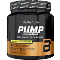 BiotechUSA Pump Caffeine Free | Citroen IJsthee | 330 g