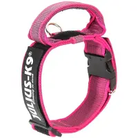 Julius-K9 Halsband Met Beveiligingssluiting - Roze - 50mm x 47-67cm