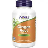 Now Ginger Root 550mg - 100 v-caps