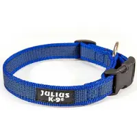 Julius-K9 IDC Halsband Antislip - Blauw - 25mm x 39-65cm