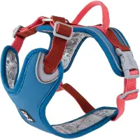 Hurtta Weekend Warrior Harness Warmer - Hondenharnas - Eco Bilberry Mix - Borstomvang: 45-60 cm