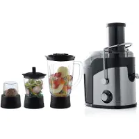 ROYAL SWISS Sapcentrifuge – slowjuicer – 900W – Voor Groenten en Fruit – 1 liter – Krachtige motor