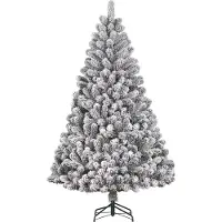 Black Box Charlton x-mas tree green frosted TIPS 220 - h120xd76cm
