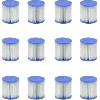 Intex 29007/29008 filtercartridges h set van 12 stuks